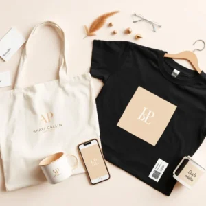 kit de branding — piezas originales